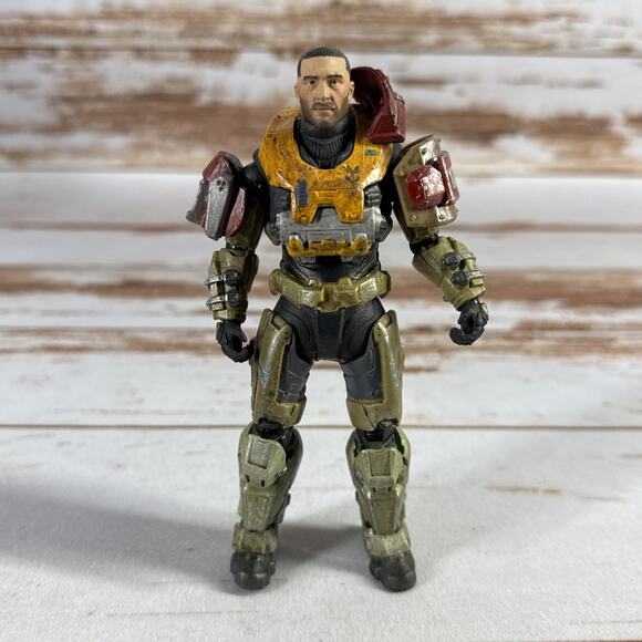 McFarlane Toys Halo Reach Series 1 Noble Team Spartan Jorge Action Figure 2010 - Picture 1 of 4